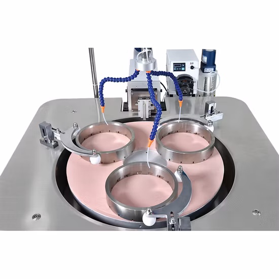 Levigatrice e lucidatrice per piccole superfici metalliche 722